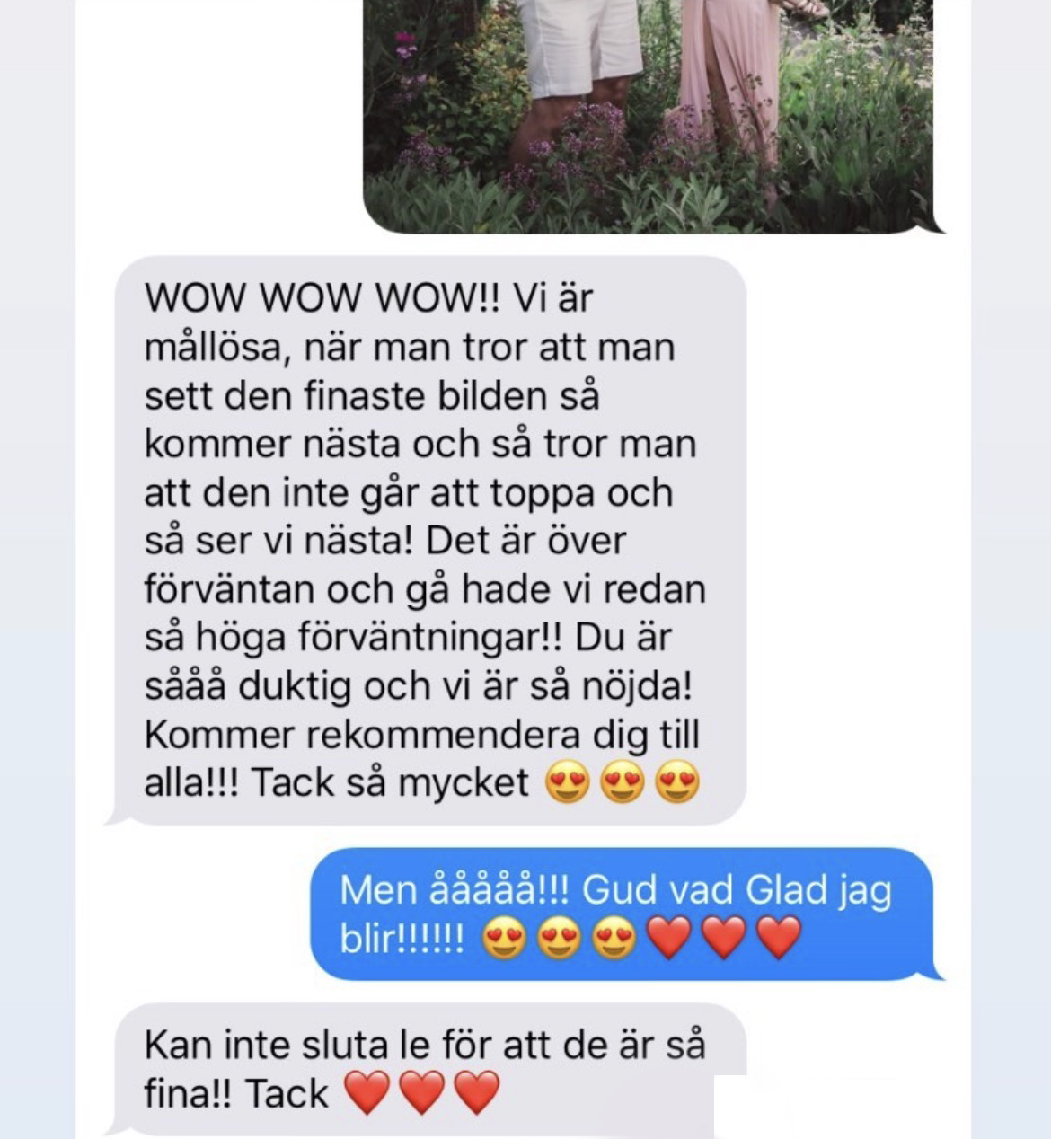 Customer reaction screenshot 10