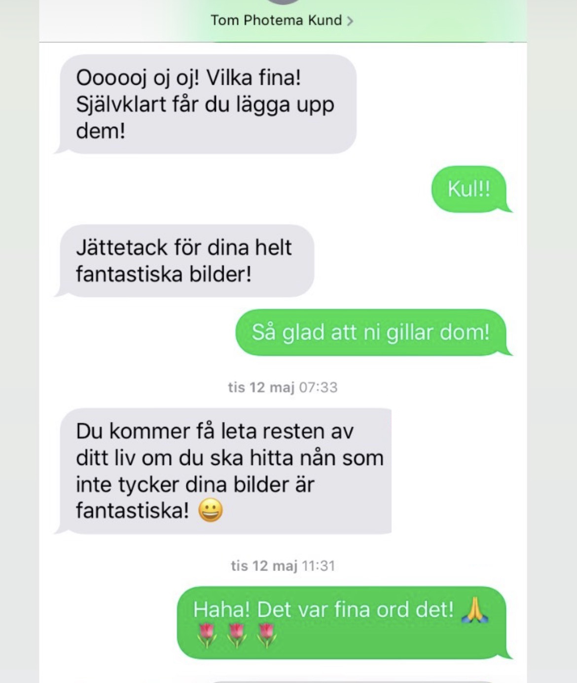 Customer reaction screenshot 12