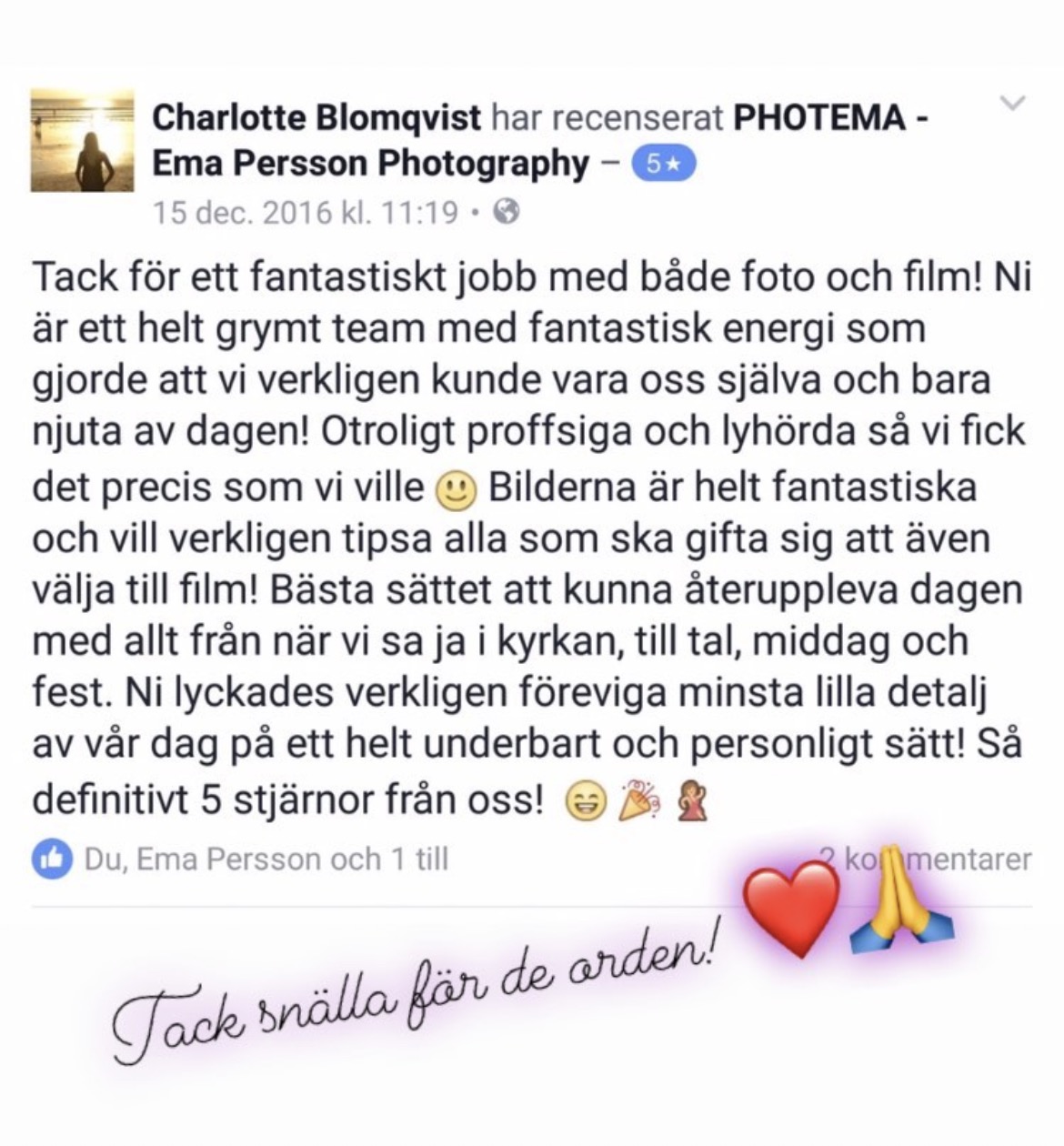 Customer reaction screenshot 15