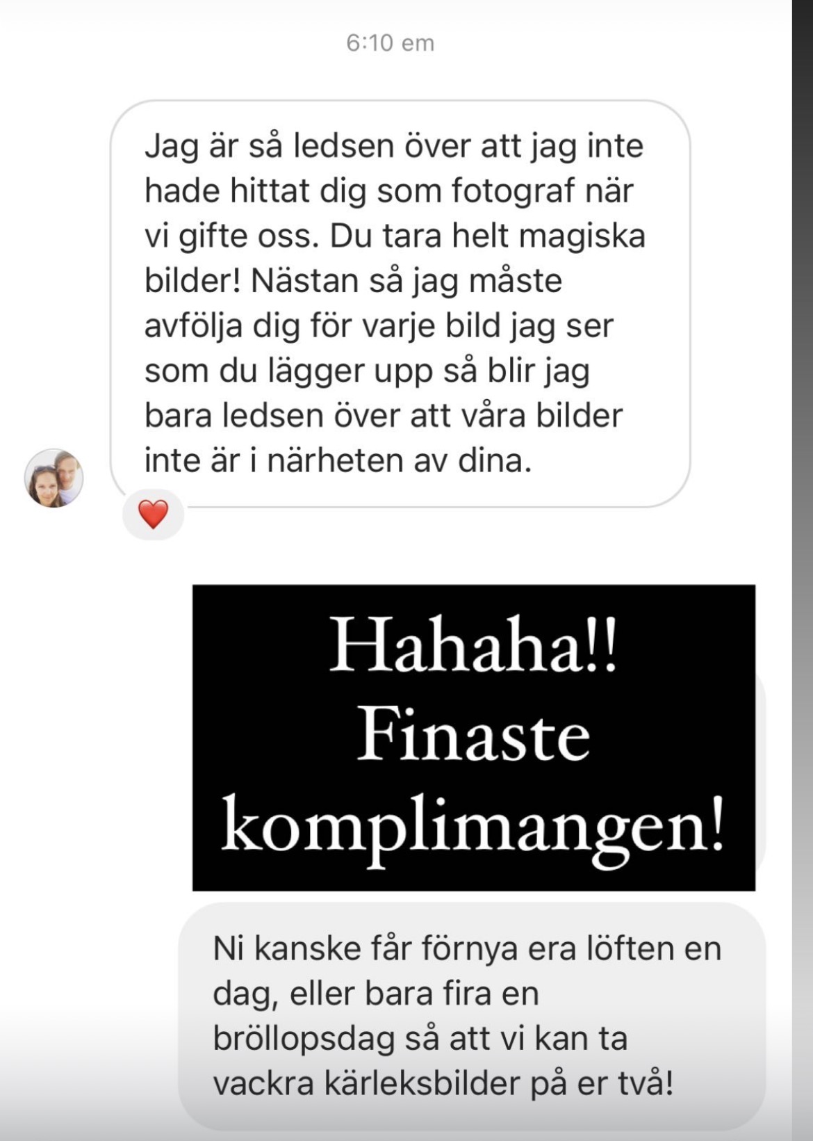 Customer reaction screenshot 32